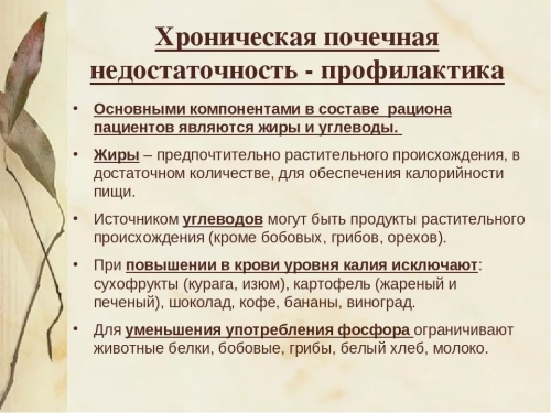Хронический гломерулонефрит с мочевым синдромом лечение